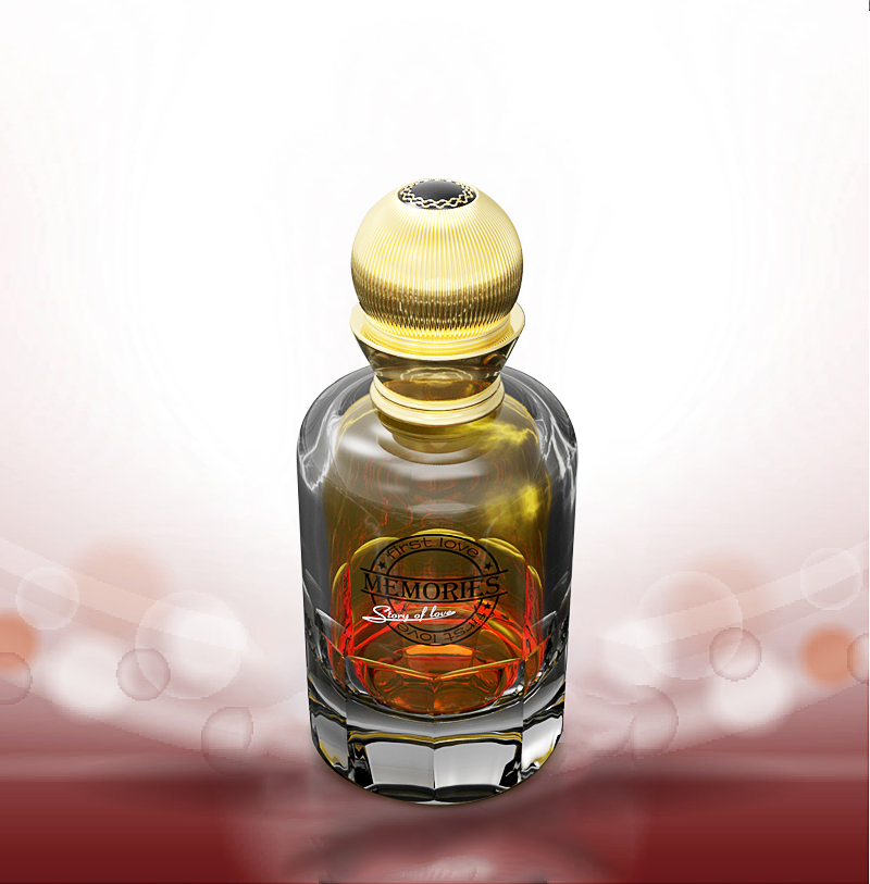100ML crimp perfume bottle