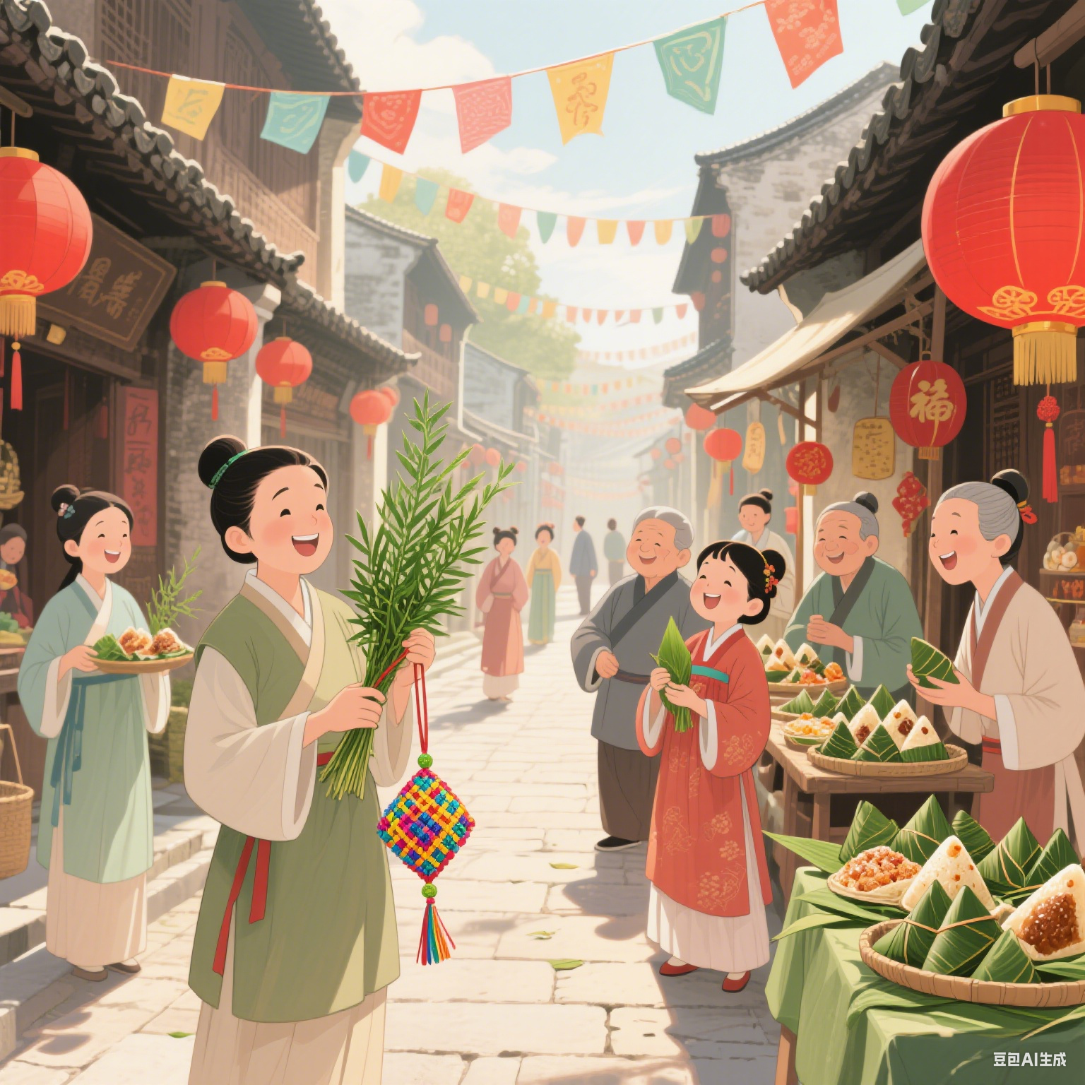 生成端午节图片